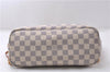 Authentic Louis Vuitton Damier Azur Neverfull PM Tote Bag N51110 LV 5388D