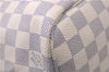 Authentic Louis Vuitton Damier Azur Neverfull PM Tote Bag N51110 LV 5388D