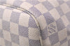 Authentic Louis Vuitton Damier Azur Neverfull PM Tote Bag N51110 LV 5388D