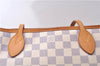 Authentic Louis Vuitton Damier Azur Neverfull PM Tote Bag N51110 LV 5388D