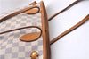 Authentic Louis Vuitton Damier Azur Neverfull PM Tote Bag N51110 LV 5388D