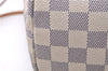 Authentic Louis Vuitton Damier Azur Neverfull PM Tote Bag N51110 LV 5388D