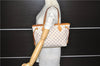 Authentic Louis Vuitton Damier Azur Neverfull PM Tote Bag N51110 LV 5388D