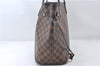 Authentic Louis Vuitton Damier Neverfull MM Shoulder Tote Bag N41358 LV 5407E