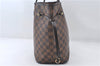 Authentic Louis Vuitton Damier Neverfull MM Shoulder Tote Bag N41358 LV 5407E