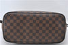 Authentic Louis Vuitton Damier Neverfull MM Shoulder Tote Bag N41358 LV 5407E