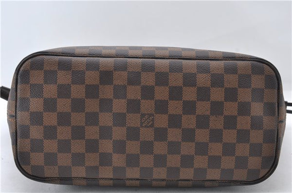 Authentic Louis Vuitton Damier Neverfull MM Shoulder Tote Bag N41358 LV 5407E