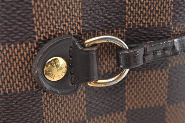 Authentic Louis Vuitton Damier Neverfull MM Shoulder Tote Bag N41358 LV 5407E