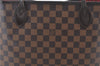 Authentic Louis Vuitton Damier Neverfull MM Shoulder Tote Bag N41358 LV 5407E