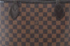 Authentic Louis Vuitton Damier Neverfull MM Shoulder Tote Bag N41358 LV 5407E