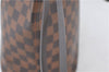 Authentic Louis Vuitton Damier Neverfull MM Shoulder Tote Bag N41358 LV 5407E