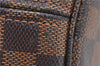 Authentic Louis Vuitton Damier Neverfull MM Shoulder Tote Bag N41358 LV 5407E