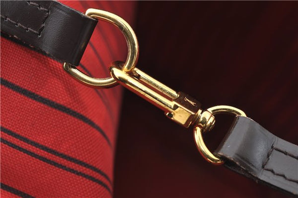 Authentic Louis Vuitton Damier Neverfull MM Shoulder Tote Bag N41358 LV 5407E