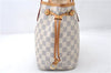 Authentic Louis Vuitton Damier Azur Neverfull PM Tote Bag N51110 LV 5431E