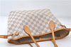 Authentic Louis Vuitton Damier Azur Neverfull PM Tote Bag N51110 LV 5431E