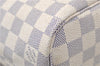 Authentic Louis Vuitton Damier Azur Neverfull PM Tote Bag N51110 LV 5431E