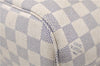 Authentic Louis Vuitton Damier Azur Neverfull PM Tote Bag N51110 LV 5431E