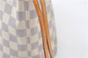 Authentic Louis Vuitton Damier Azur Neverfull PM Tote Bag N51110 LV 5431E