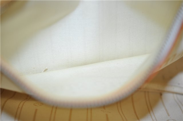 Authentic Louis Vuitton Damier Azur Neverfull PM Tote Bag N51110 LV 5431E