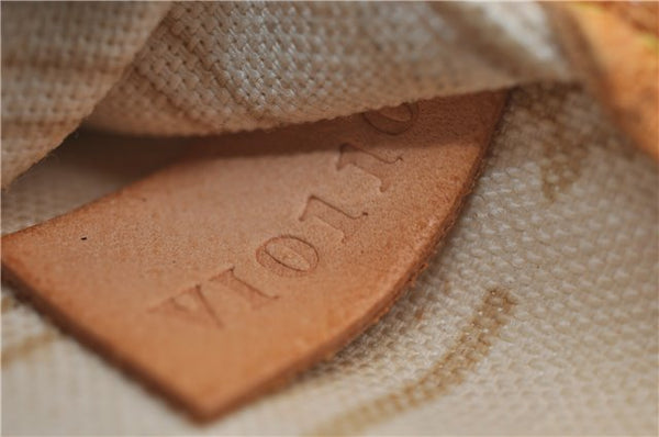 Authentic Louis Vuitton Damier Azur Neverfull PM Tote Bag N51110 LV 5431E