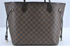 Authentic Louis Vuitton Damier Neverfull MM Shoulder Tote Bag N51105 LV 5442B