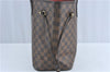 Authentic Louis Vuitton Damier Neverfull MM Shoulder Tote Bag N51105 LV 5442B