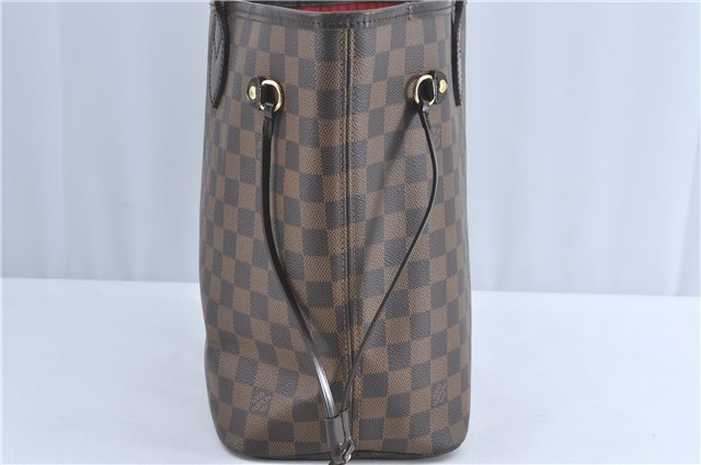 Authentic Louis Vuitton Damier Neverfull MM Shoulder Tote Bag N51105 LV 5442B