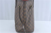Authentic Louis Vuitton Damier Neverfull MM Shoulder Tote Bag N51105 LV 5442B