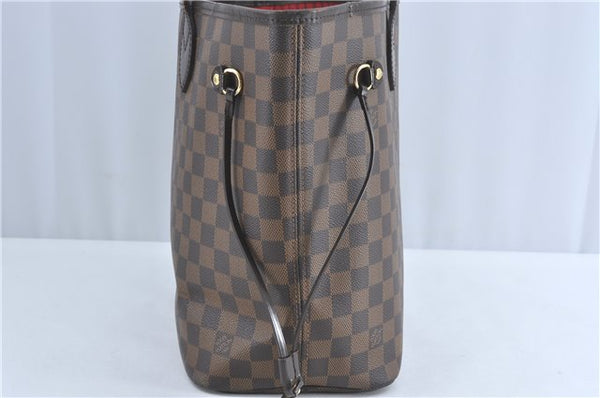 Authentic Louis Vuitton Damier Neverfull MM Shoulder Tote Bag N51105 LV 5442B