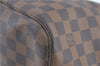 Authentic Louis Vuitton Damier Neverfull MM Shoulder Tote Bag N51105 LV 5442B