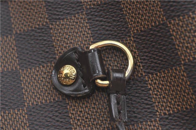 Authentic Louis Vuitton Damier Neverfull MM Shoulder Tote Bag N51105 LV 5442B