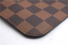 Authentic Louis Vuitton Damier Neverfull Pouch Purse Clutch Bag LV 5456E