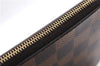Authentic Louis Vuitton Damier Neverfull Pouch Purse Clutch Bag LV 5456E