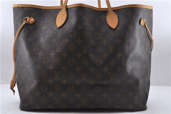 Authentic Louis Vuitton Monogram Neverfull GM Tote Bag M40157 LV 5488D