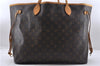 Authentic Louis Vuitton Monogram Neverfull GM Tote Bag M40157 LV 5488D