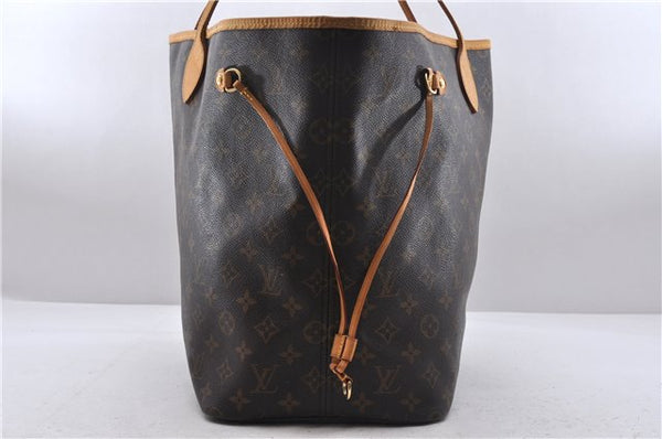 Authentic Louis Vuitton Monogram Neverfull GM Tote Bag M40157 LV 5488D