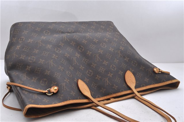 Authentic Louis Vuitton Monogram Neverfull GM Tote Bag M40157 LV 5488D