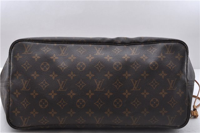 Authentic Louis Vuitton Monogram Neverfull GM Tote Bag M40157 LV 5488D