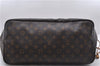 Authentic Louis Vuitton Monogram Neverfull GM Tote Bag M40157 LV 5488D