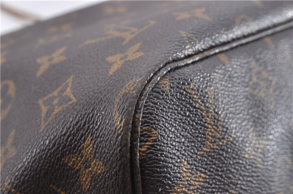 Authentic Louis Vuitton Monogram Neverfull GM Tote Bag M40157 LV 5488D