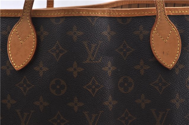 Authentic Louis Vuitton Monogram Neverfull GM Tote Bag M40157 LV 5488D