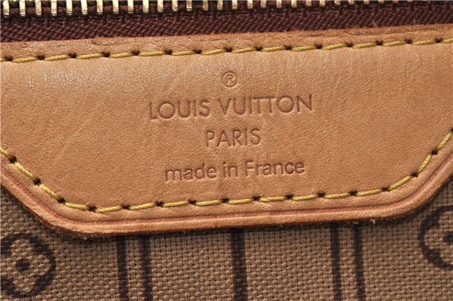 Authentic Louis Vuitton Monogram Neverfull GM Tote Bag M40157 LV 5488D