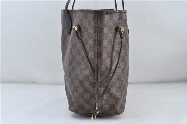 Authentic Louis Vuitton Damier Neverfull MM Tote Bag N51105 LV 5490D