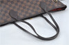 Authentic Louis Vuitton Damier Neverfull MM Tote Bag N51105 LV 5490D