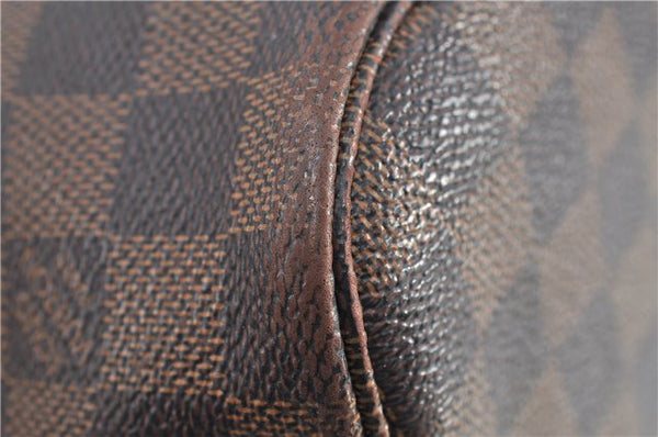 Authentic Louis Vuitton Damier Neverfull MM Tote Bag N51105 LV 5490D