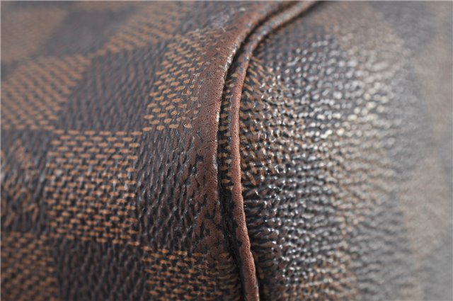 Authentic Louis Vuitton Damier Neverfull MM Tote Bag N51105 LV 5490D