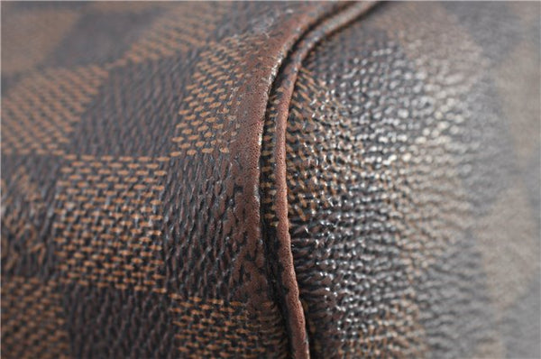 Authentic Louis Vuitton Damier Neverfull MM Tote Bag N51105 LV 5490D