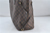 Authentic Louis Vuitton Damier Neverfull MM Tote Bag N51105 LV 5490D