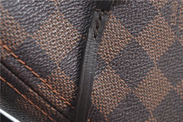 Authentic Louis Vuitton Damier Neverfull MM Tote Bag N51105 LV 5490D