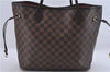 Authentic Louis Vuitton Damier Neverfull MM Tote Bag N51105 LV 5530D
